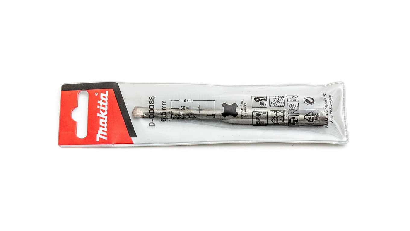 

Wiertło do betonu uchwyt SDS-PLUS 6,5 x 110mm D-00088