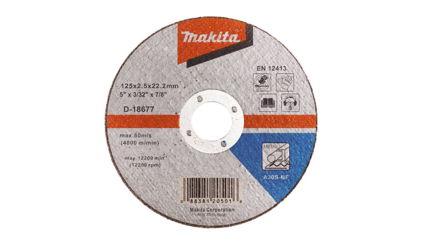 

Tarcza tnąca (płaska) do metalu 125x2,5mm A30S D-18677, Płaska) do metalu 125x2.5mm a30s d-1867