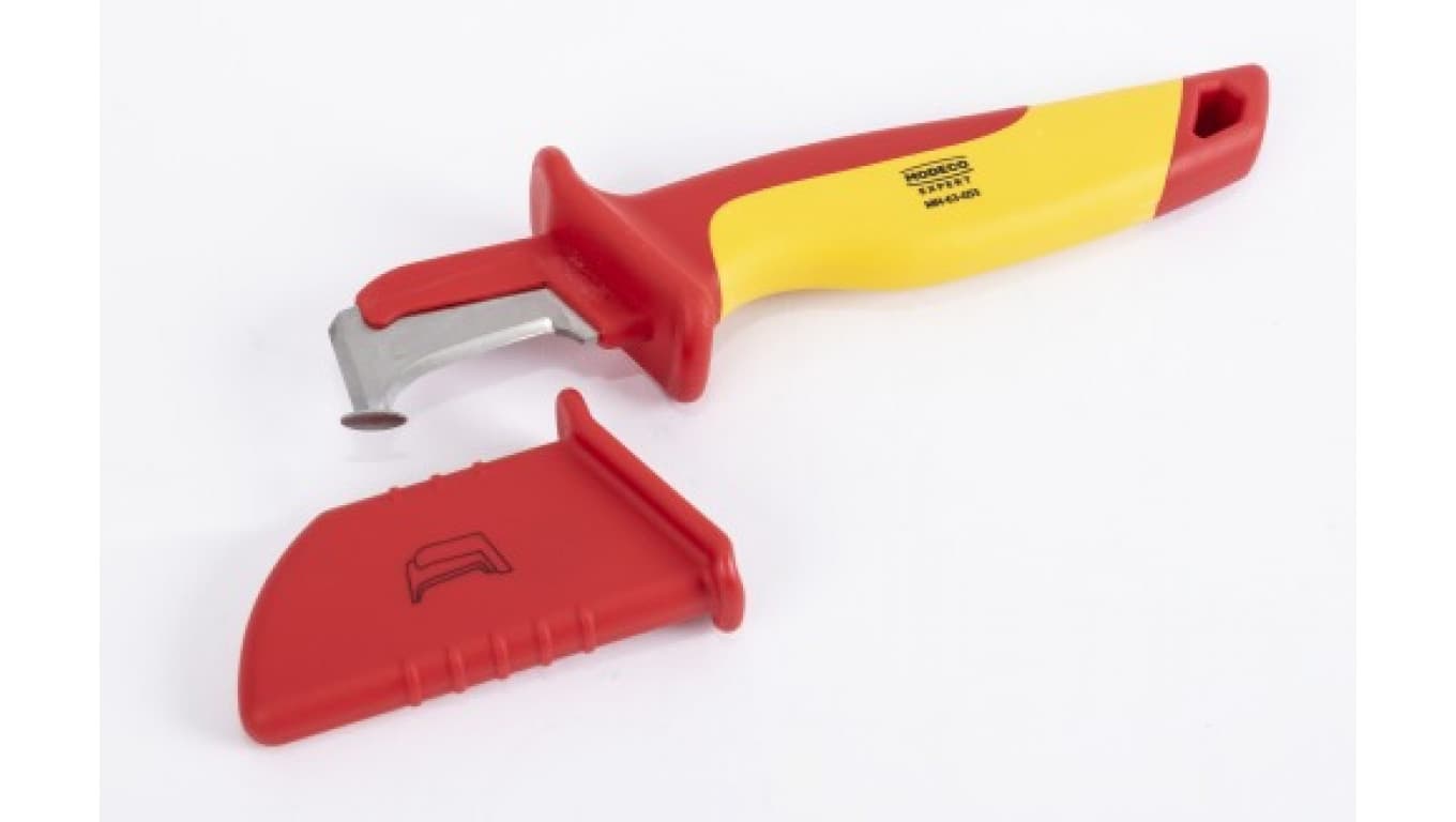 

IZOLOWANY NÓŻ DLA ELEKTRYKA OSTRZE HAKOWE ZE STOPKĄ 180MM VDE MN-63-055
