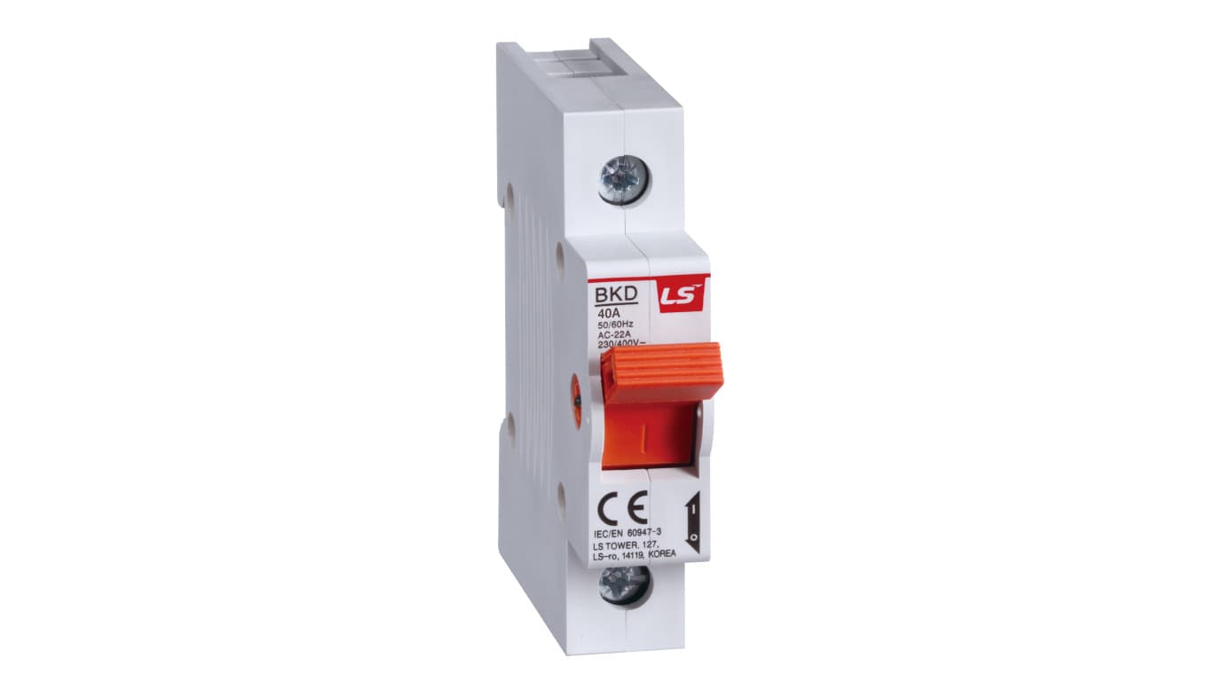 

Rozłącznik modułowy 1P 50A BKD 1P 50A 06110113R0