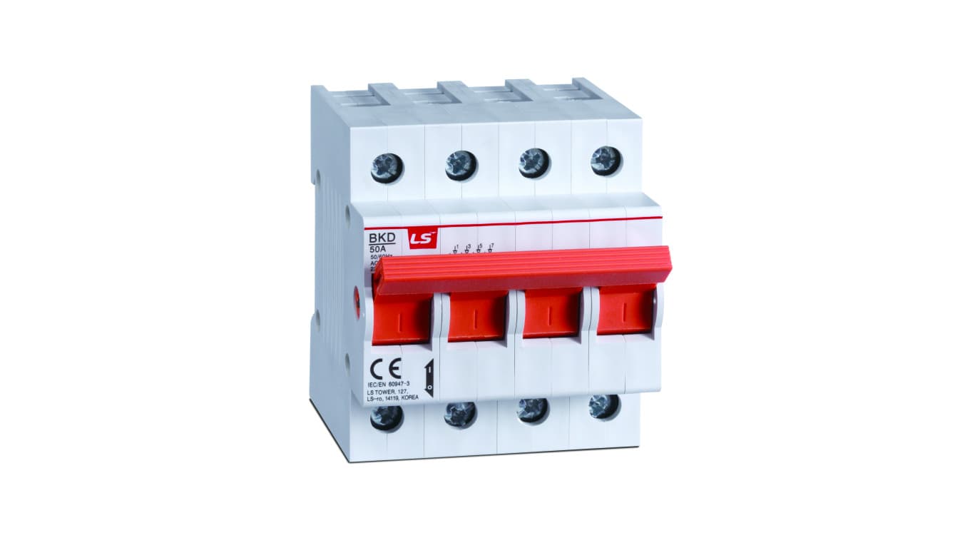 

Rozłącznik modułowy 4P 125A BKD 4P 125A 06140187R0