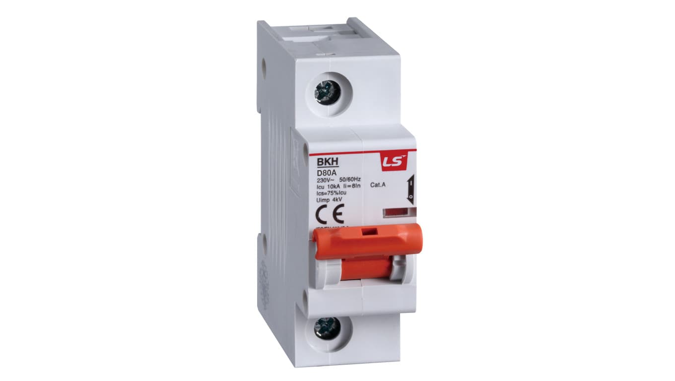 

Wyłącznik nadprądowy 1,5 modułu 1P D125A 10KA BKH 1P D125A 06110336R0
