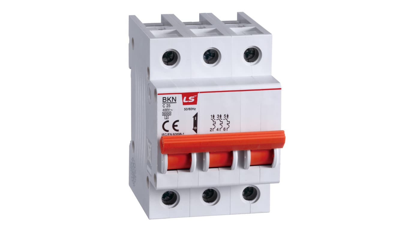 

Wyłącznik nadprądowy 3P D 63A 6KA BKN 3P D63A 06130091R0