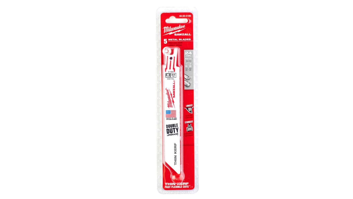 

Brzeszczot do metalu 150 mm 5szt. THIN KERF MILWAUKEE