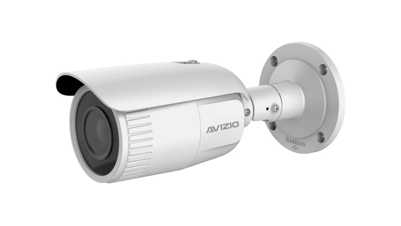 

Kamera IP tubowa, 4 Mpx, 2.8-12mm, obiektyw zmotoryzowany zmiennoogniskowy AVIZIO - AVIZIO