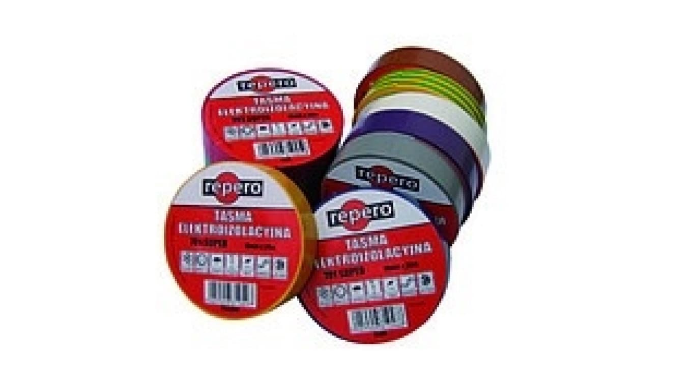 

Taśma izolacyjna 19mm/20m Repero701 Super czerwona