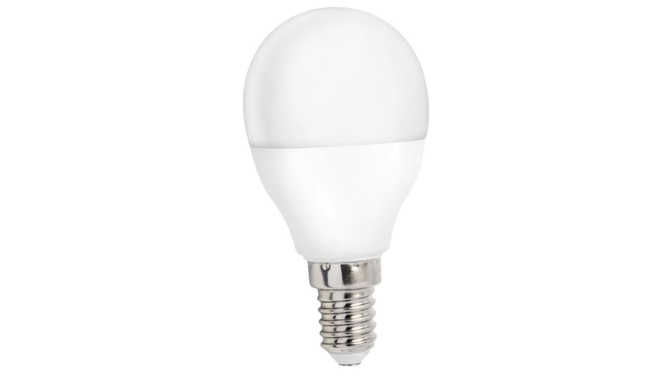 

Żar. LED E14 230V 8W 620lm kulka ciepła