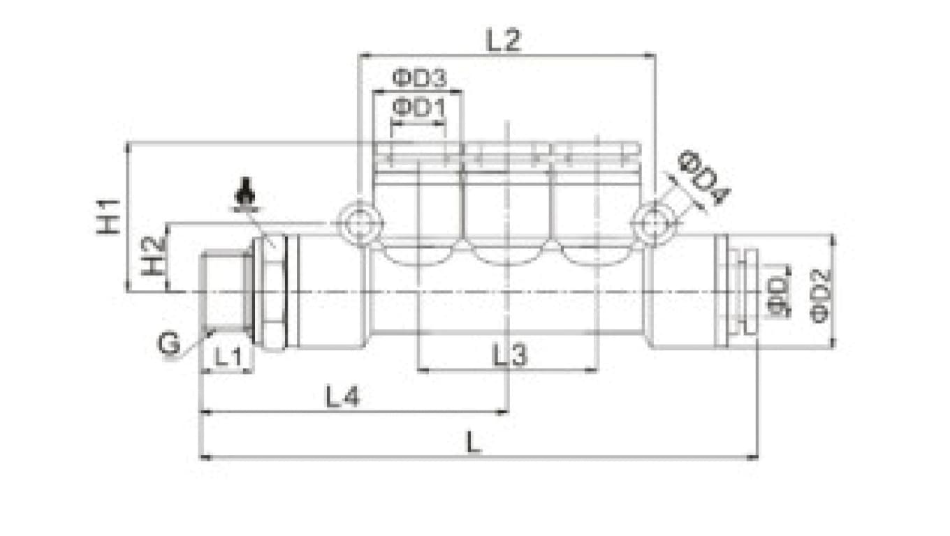 

Rozdzielacz wtykowy redukcyjny wielosegmentowy z tworzywa sztucznego 2x8, 3x4, 146.0804