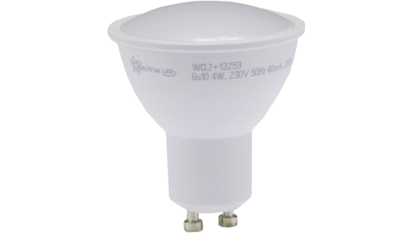 

Żar. LED GU-10 230V 4W 300lm ciepła