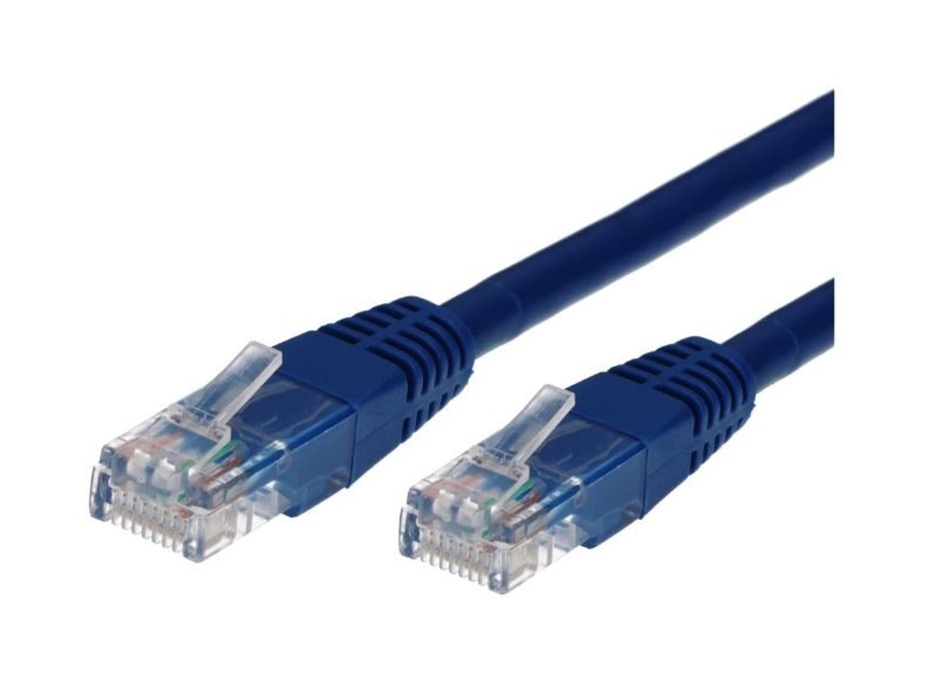 

Kabel Patchcord kat.6A RJ45 UTP 3m niebieski