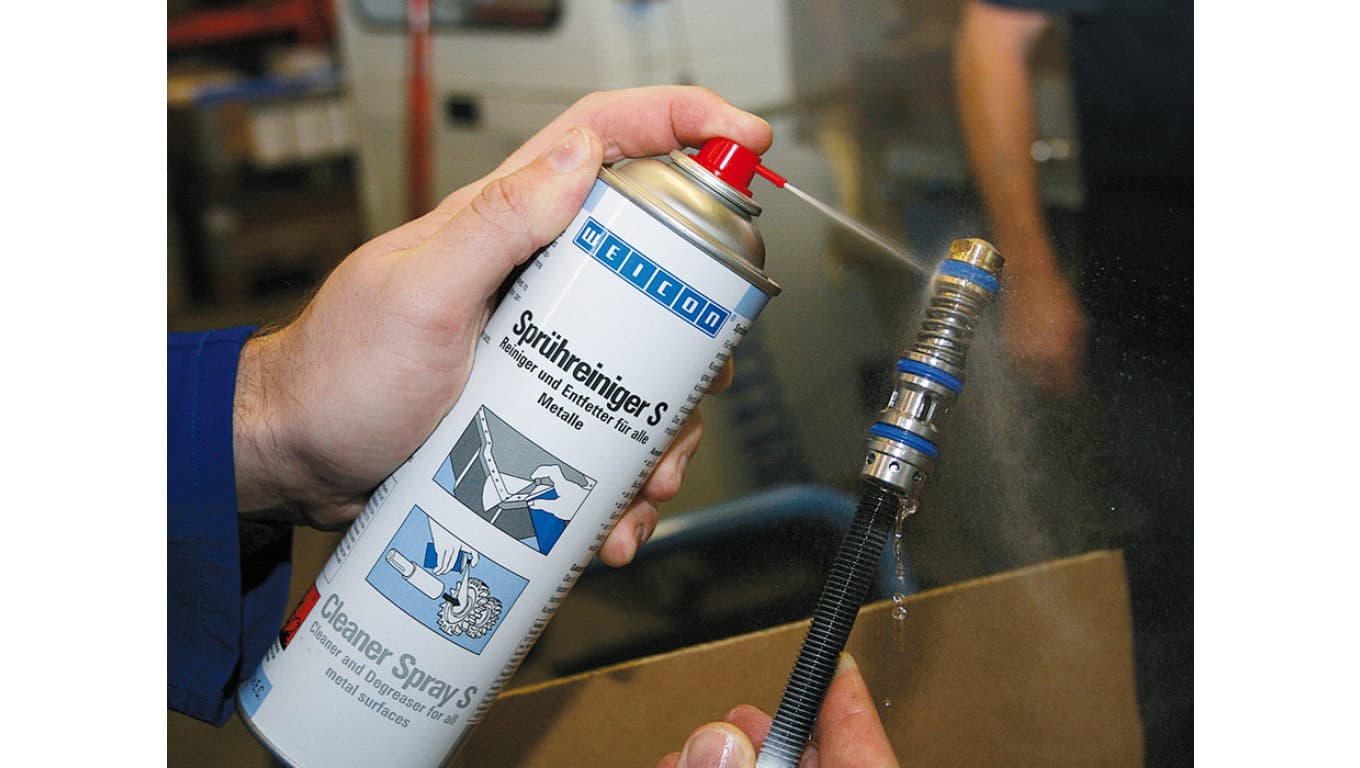 

WEICON Cleaner S Spray 500 ml odtłuszczacz do metalu na bazie acetonu, 11202500-51