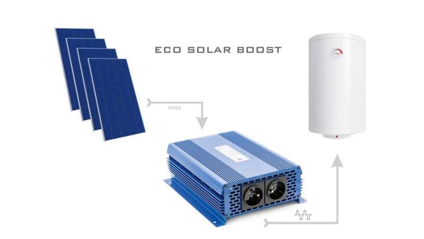 

Inwerter falownik off-grid Solarny ECO Solar Boost MPPT-3000 3kW 3000W AZO Digital fotowoltaiczny DC do grzania wody w bojlerach