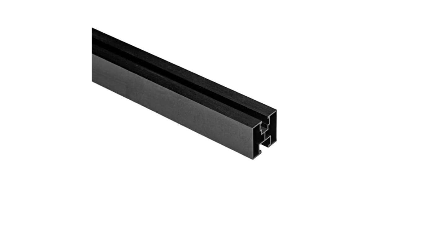 

Profil aluminiowy AL do montażu paneli fotowoltaicznych CZARNY 2200mm 40x40 Z-BC-6025 fotowoltaiczna szyna czarny