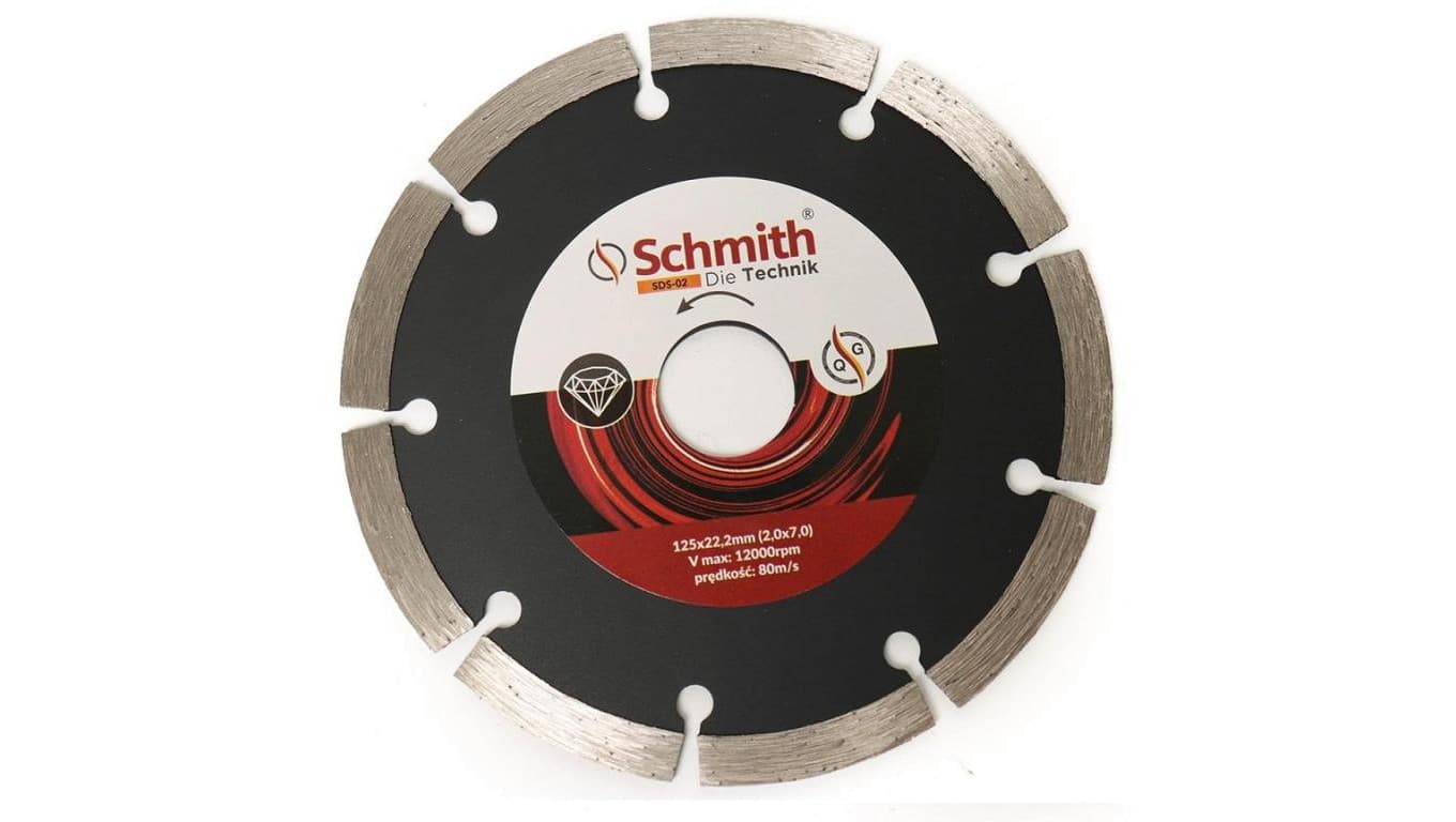 

Tarcza diamentowa segmentowa Schmith (125 mm, 22