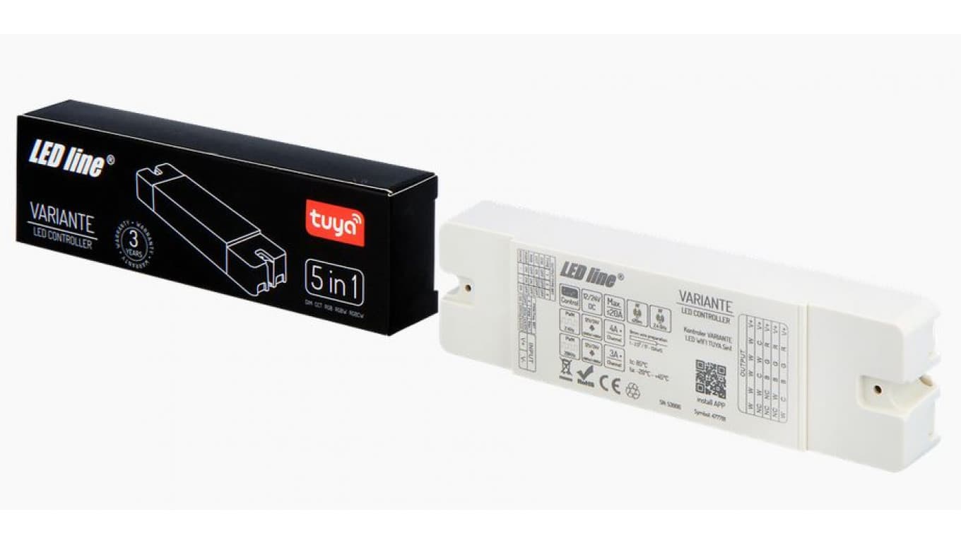 

LED line kontroler VARIANTE RF WIFI TUYA 5in1/477781