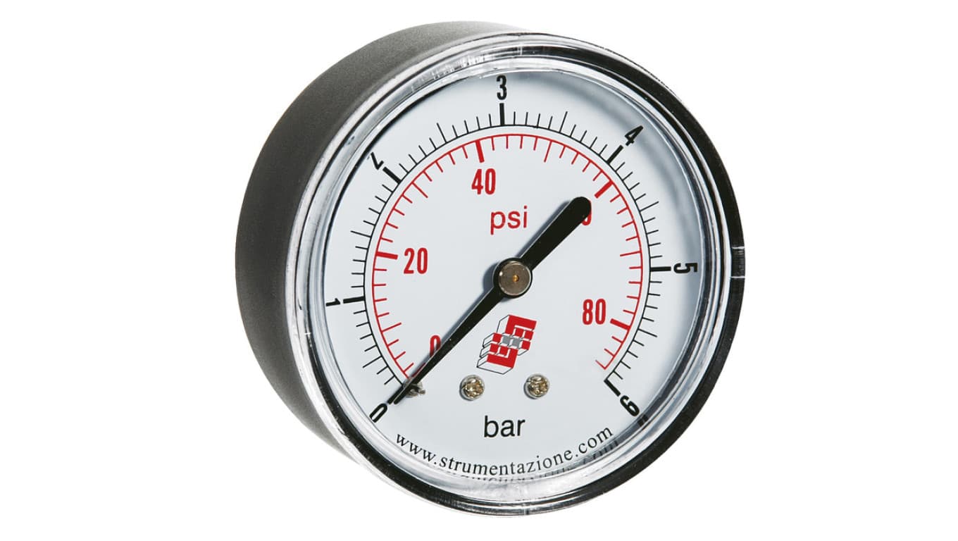

Manometr standardowy z przyłączem tylnym, śr. 63mm, 0-10bar, G1/4, M63A.PL010G14