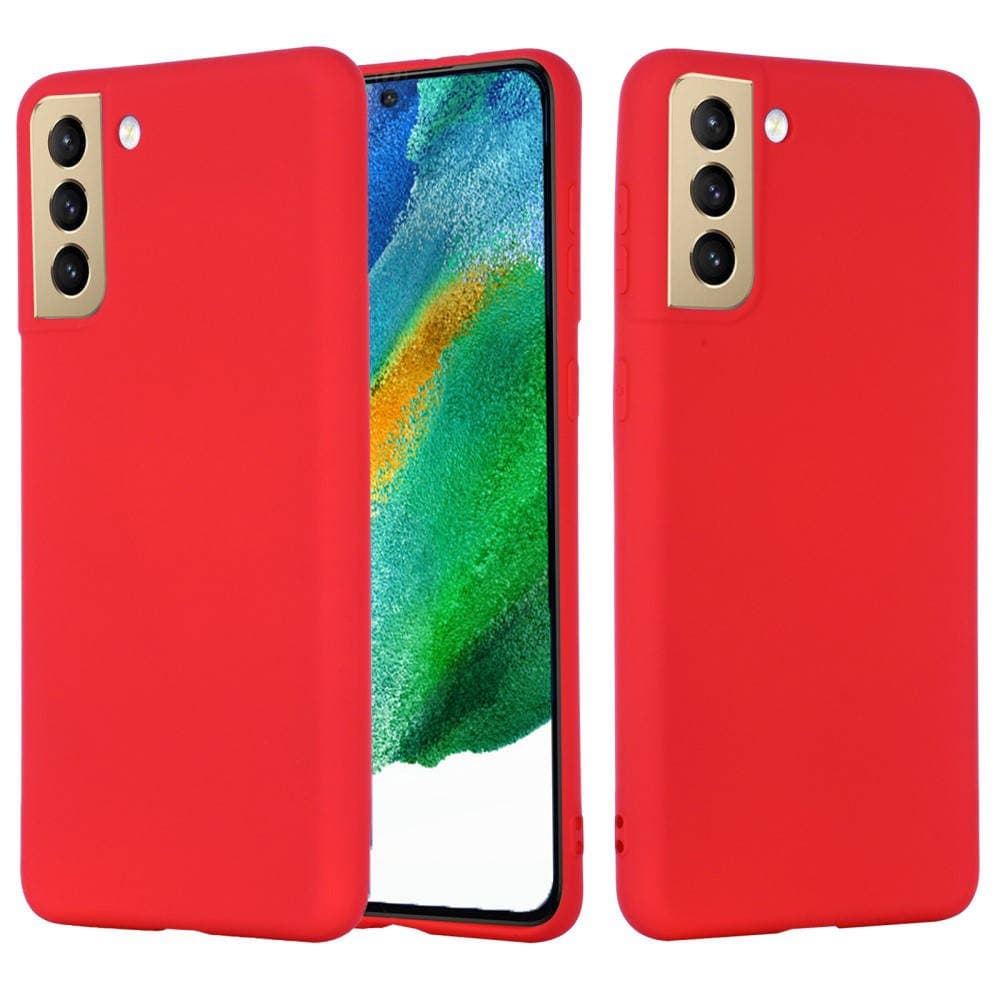 

Etui SAMSUNG GALAXY S21 FE Silicone case elastyczne silikonowe czerwone