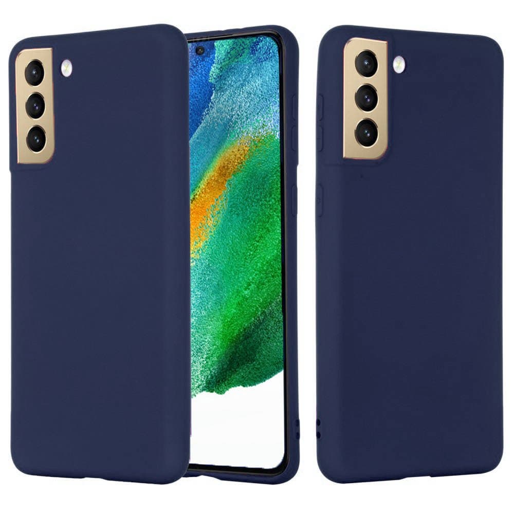 

Etui SAMSUNG GALAXY S21 FE Silicone case elastyczne silikonowe granatowe