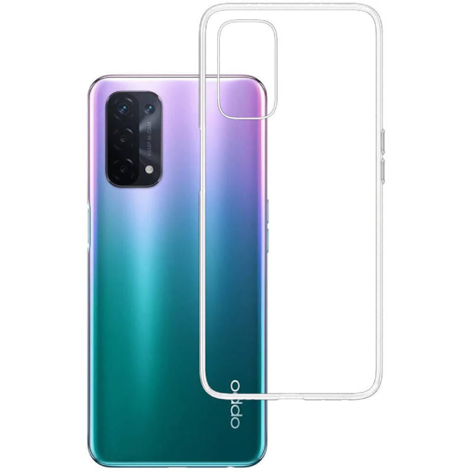 

Etui OPPO A54 5G / A74 5G Nexeri Slim Case Protect 2mm transparentne