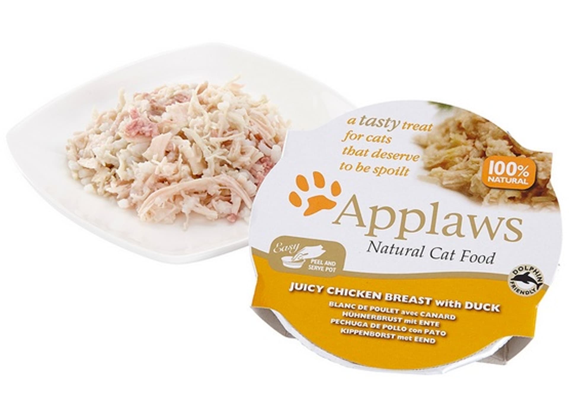 

Applaws miseczka dla kota Pierś z Kurczaka z Kaczką 60g