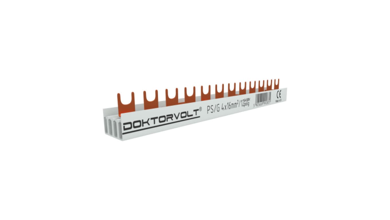 

Szyna łączeniowa grzebieniowa PS/G 4-fazowa 12-modułowa 16mm2 DV 2831