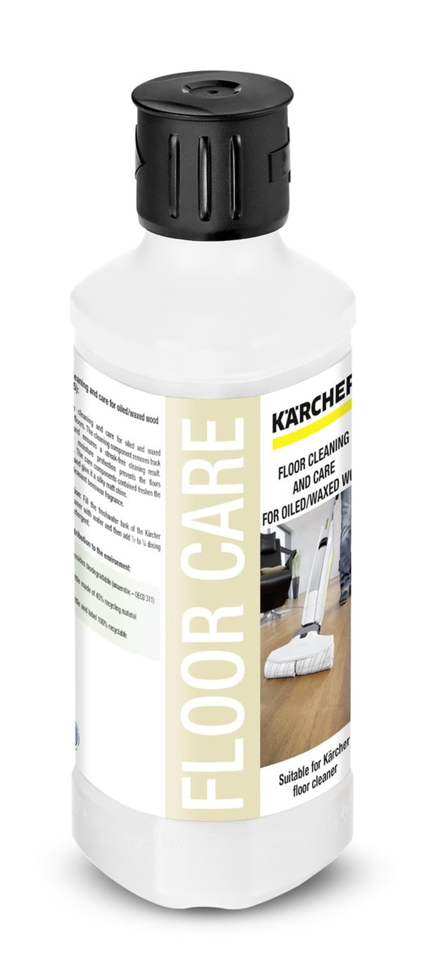 

Środek do czyszczenia podłóg drewnianych olejowanych/woskowanych RM 535 6.295-942.0 0,5l