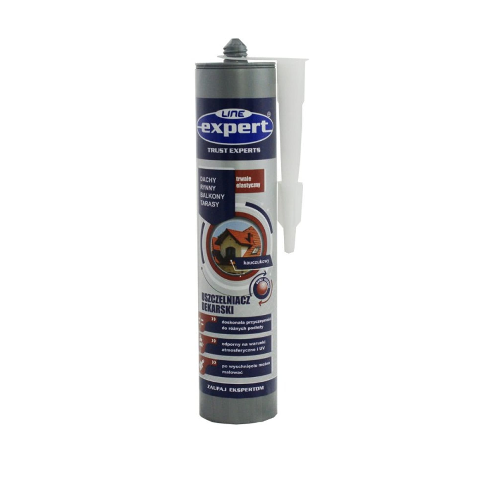 

USZCZELNIACZ DEKARSKI KAUCZUKOWY EXPERT BRĄZOWY 280ML 2 SZT