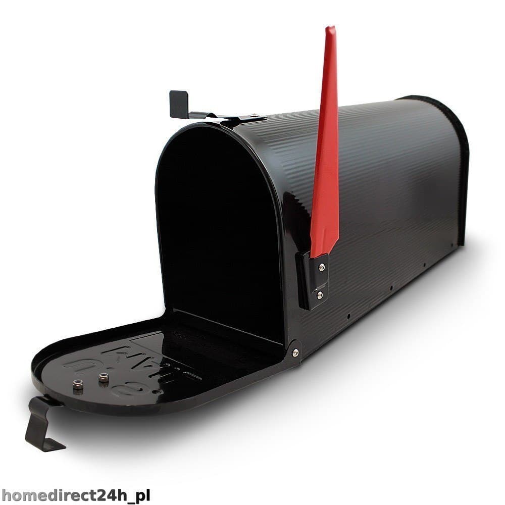 

Skrzynka na listy amerykańska USA MAIL (czarny)