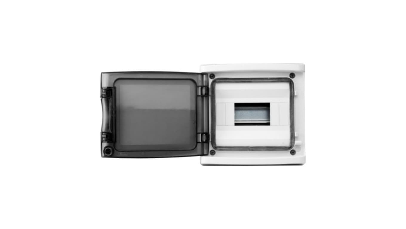 

Rozdzielnica natynkowa HIGHT IP65 8 modułowa transparentne drzwi 940.08 M-L 4830