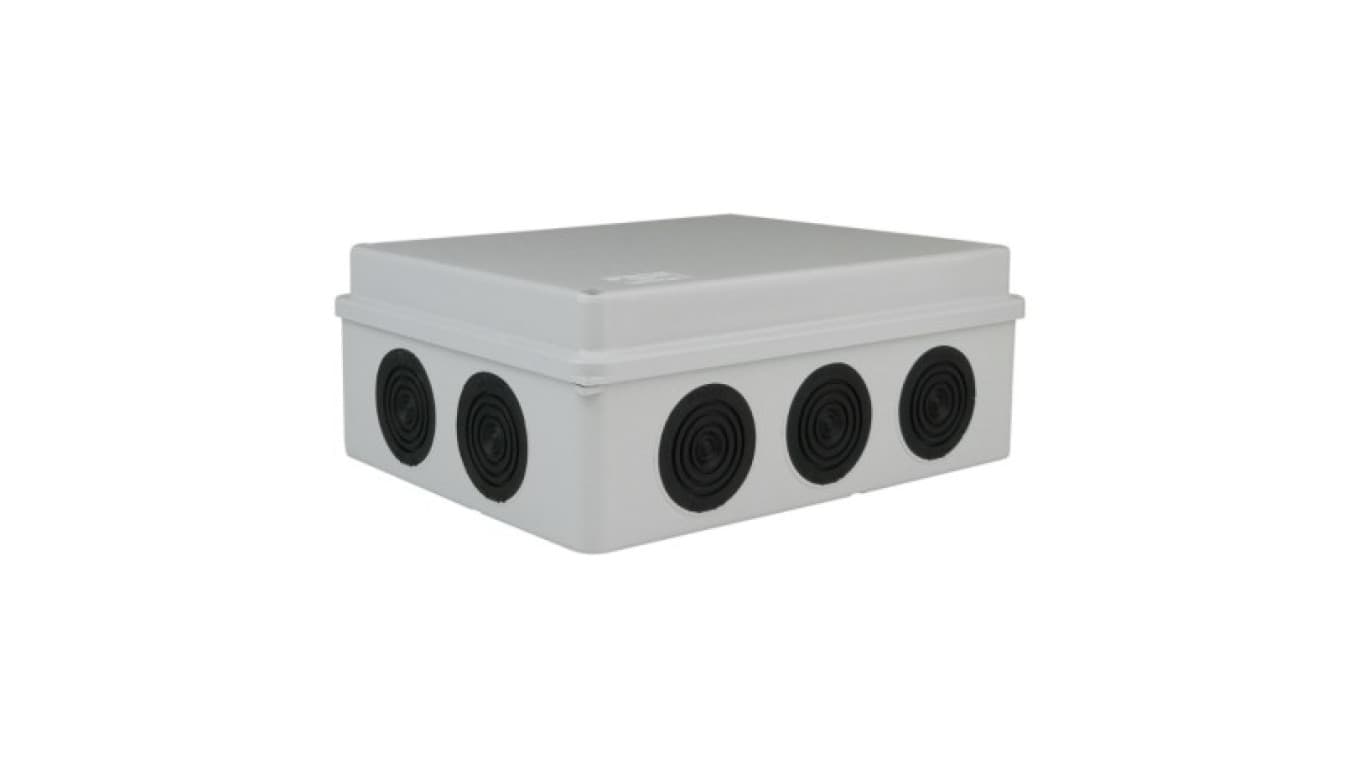 

Puszka natynkowa z dławikami wym/wew 190x145x70 10membran IP66 009.PG M-L 1827