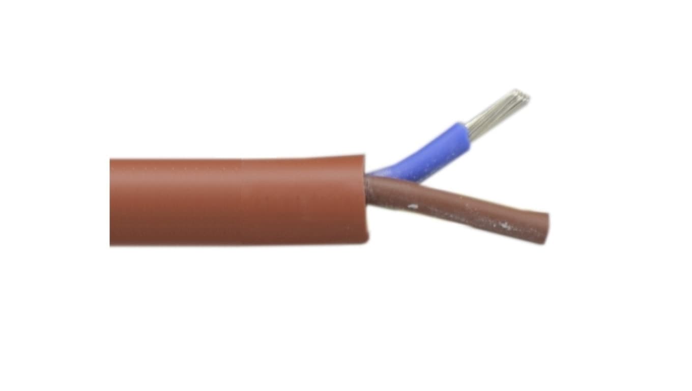 

Kabel silikonowy SIHF 180C 300/500V 4x1,5 ciepłoodporny LSOH ceglasty linka TKD /100m/