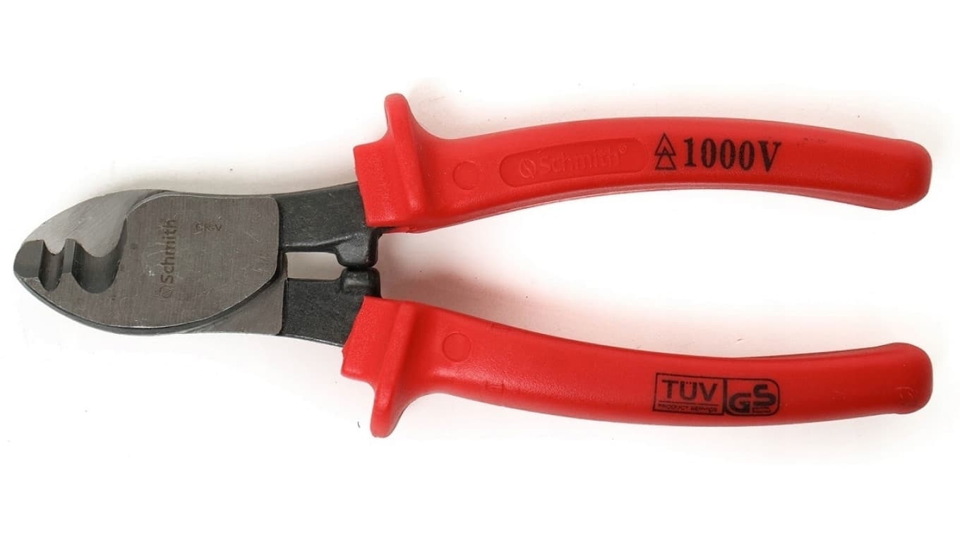

Szczypce do cięcia kabli 200mm izolacja 1000V Schmith