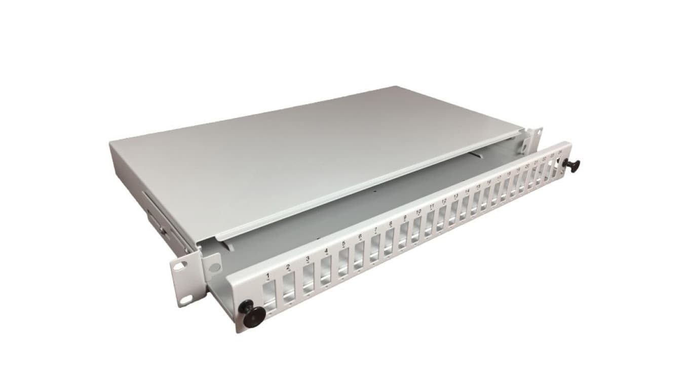

Przełącznica światłowodowa 24xSC duplex 19" 1U z płytą czołową oraz akcesoriami montażowymi (dławiki, opaski), wysuwalna ALANTEC - ALANTEC, Dławiki/opaski)/wysuwalna alantec - alante