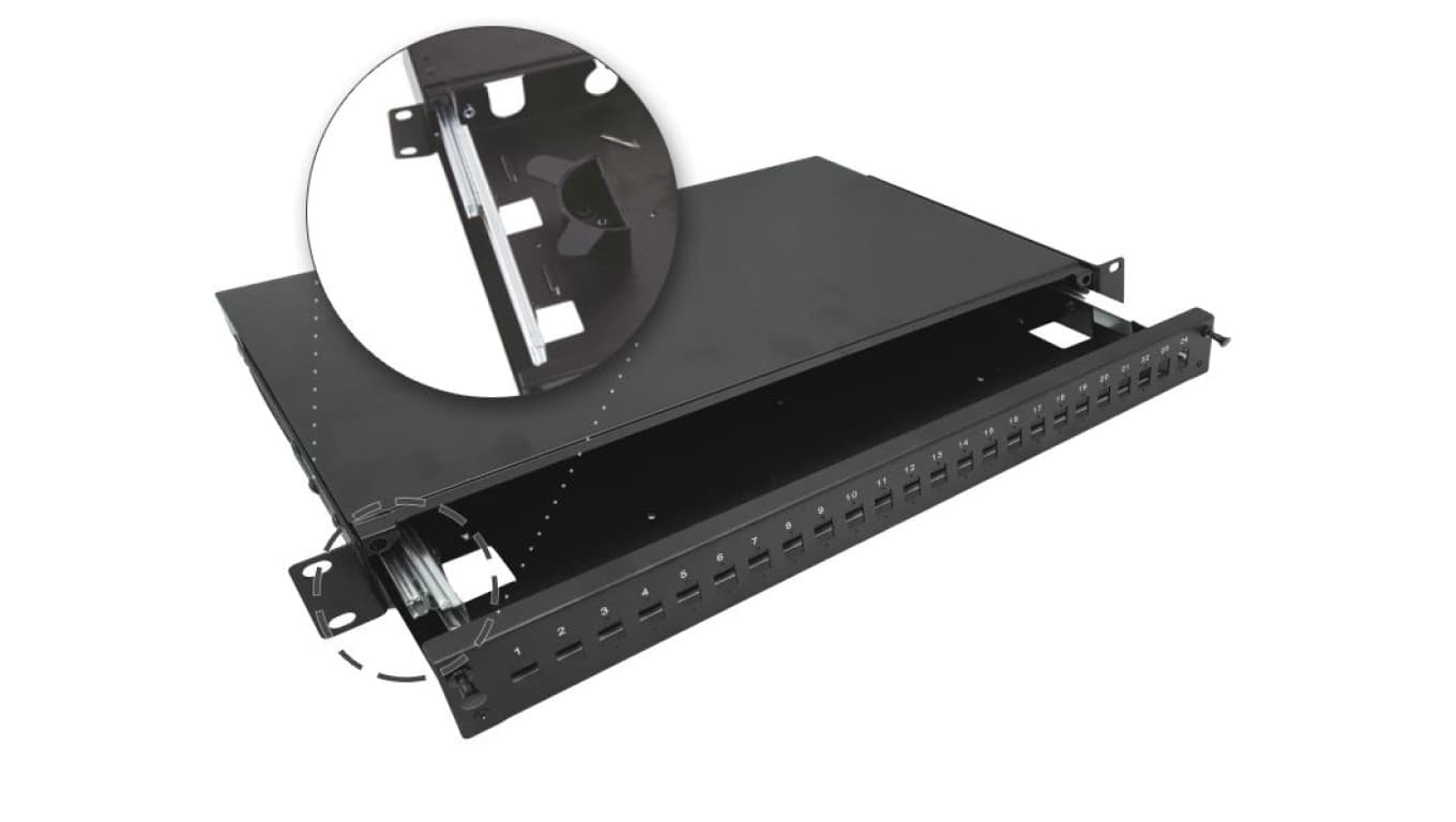 

Przełącznica światłowodowa teleskopowa 24xSC simplex / 24xLC duplex 19" 1U z akcesoriami montażowymi (dławiki, opaski) ALANTEC - ALANTEC, Dławiki/opaski) alantec - alante