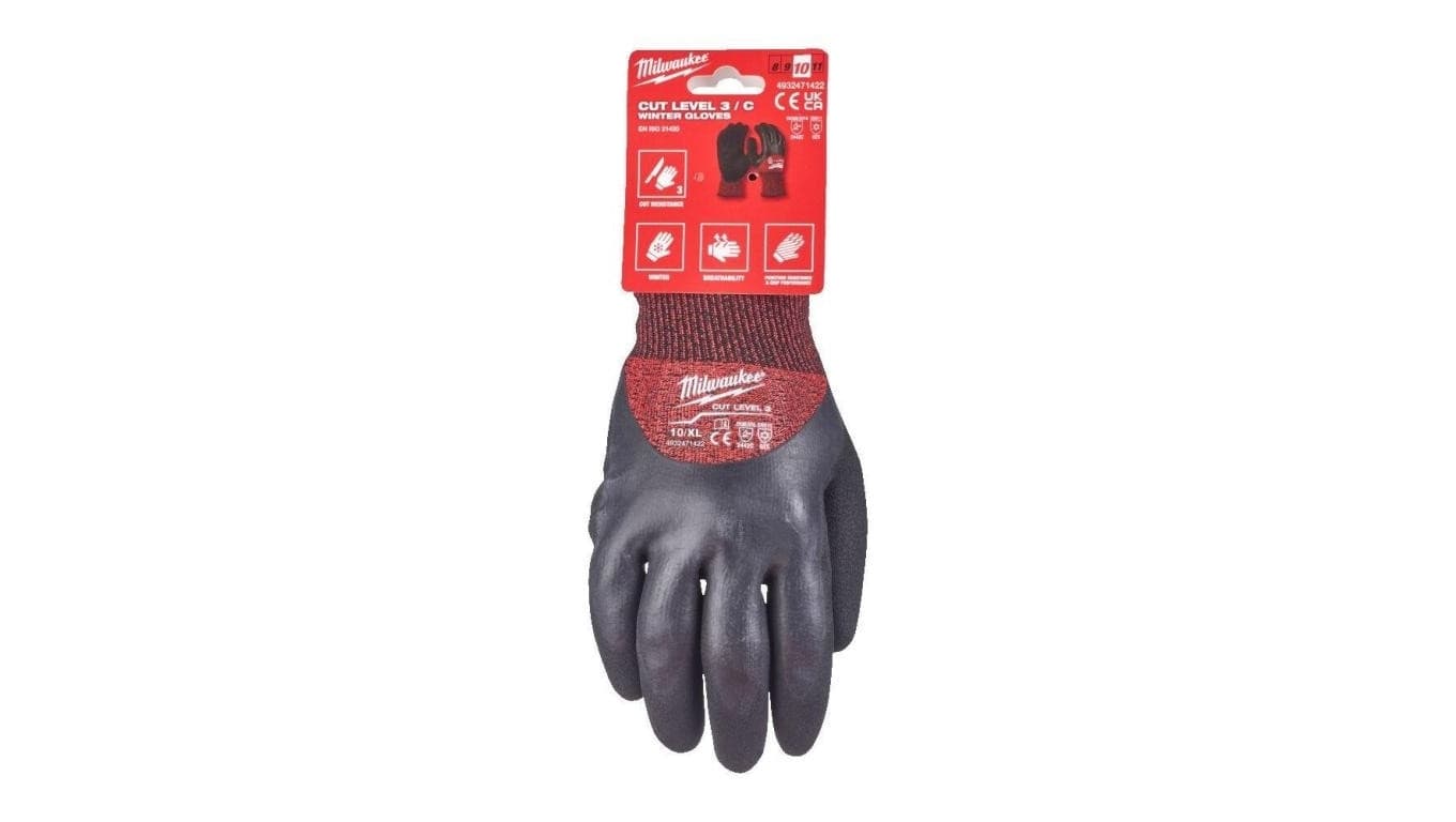 

Rękawice robocze zimowe, ochronne XL/10 odporne na przecięcia, poziom ochrony 3/C MILWAUKEE