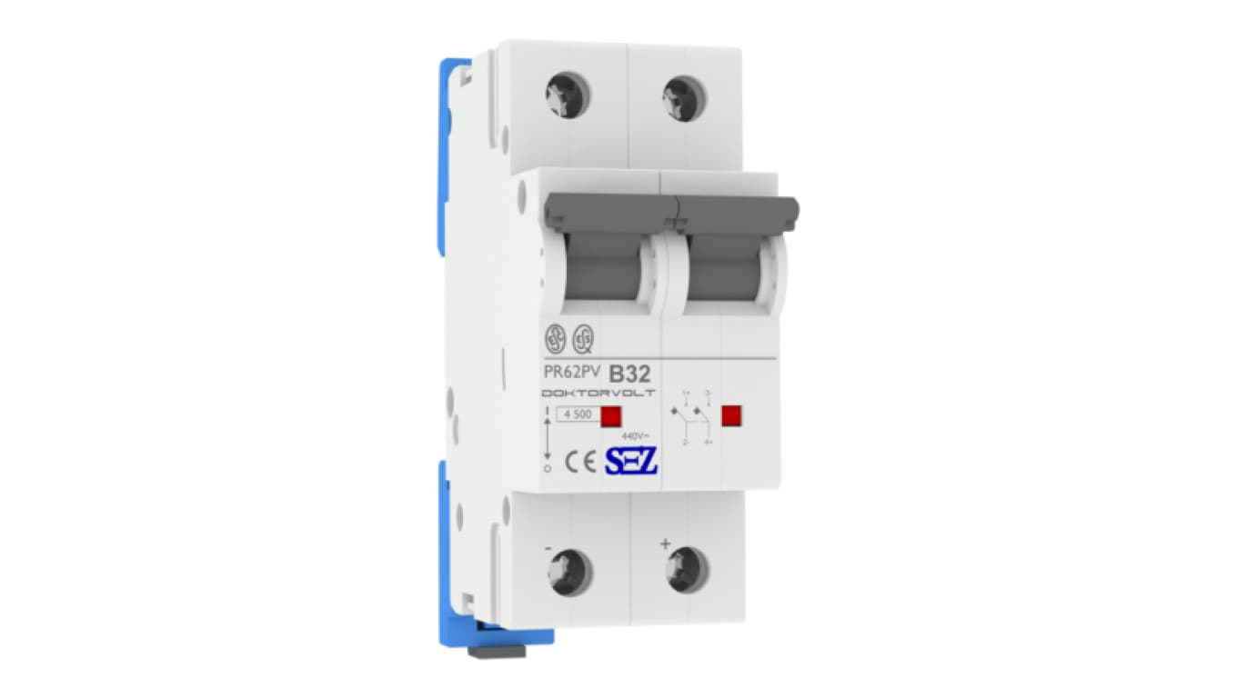 

Wyłącznik nadprądowy do Fotowoltaiki PR62 PV B32A 8294
