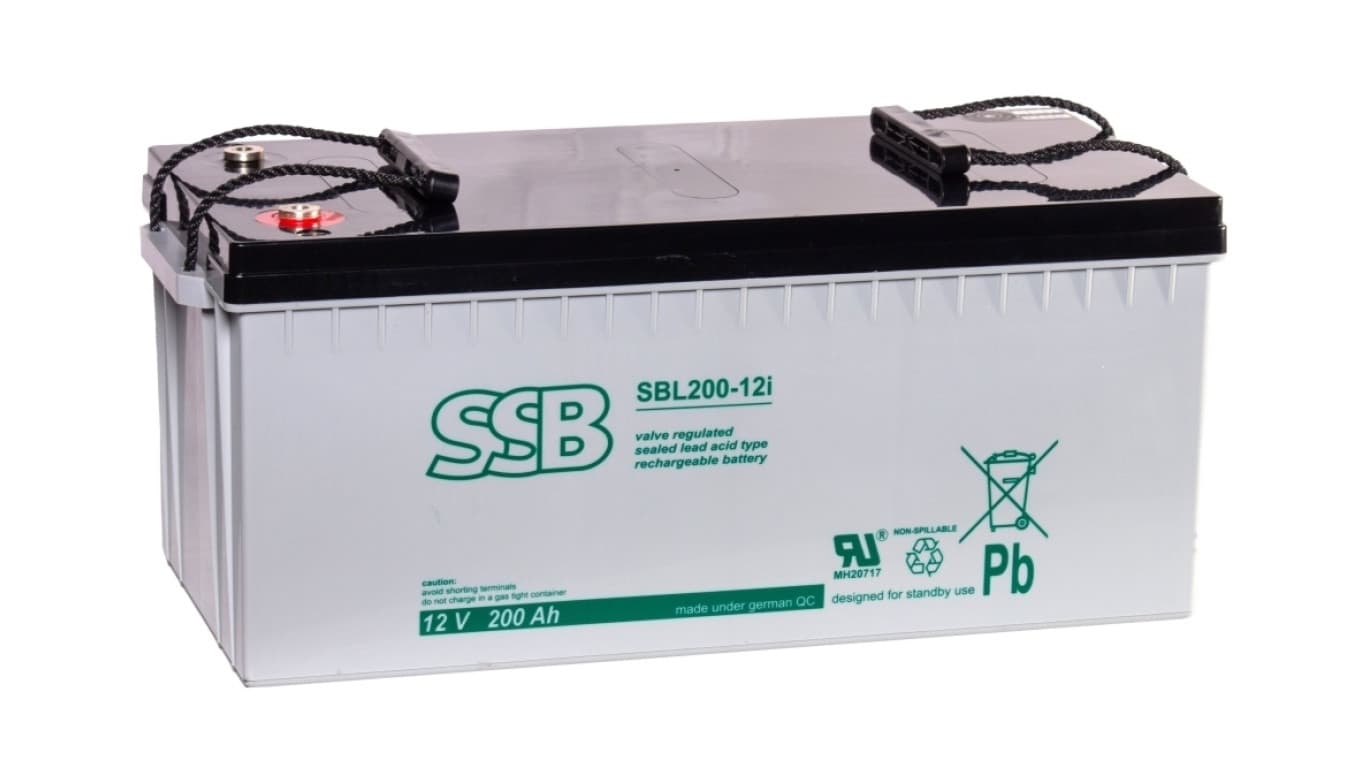 

AKUMULATOR AGM SBL 12V-200Ah o żywotności 10-12 lat