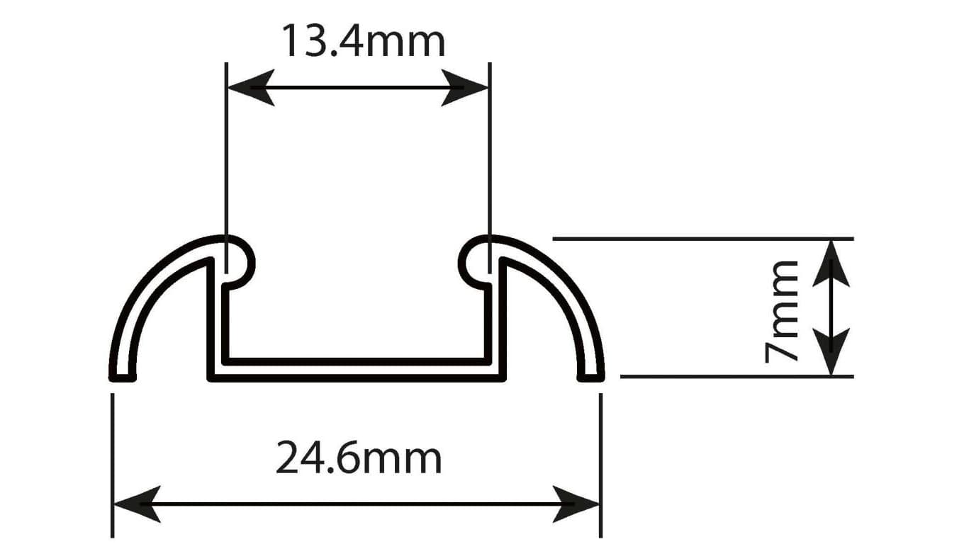 

Profil led Basic Max 3m AN