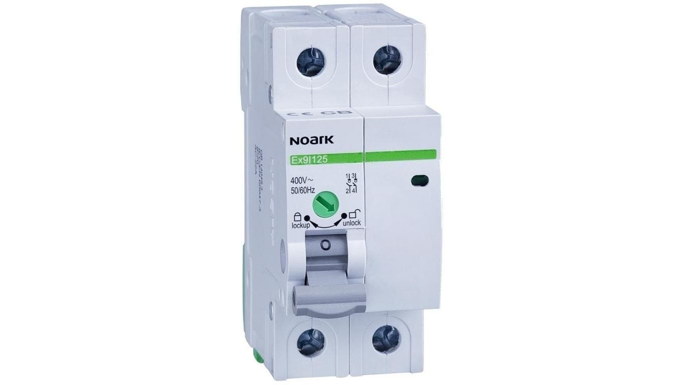 

Rozłącznik izolacyjny 63A 2-biegunowy 2P (400V AC) 2-modułowy z blokadą OFF NOARK, 400v ac) 2-modułowy z blokadą off noar