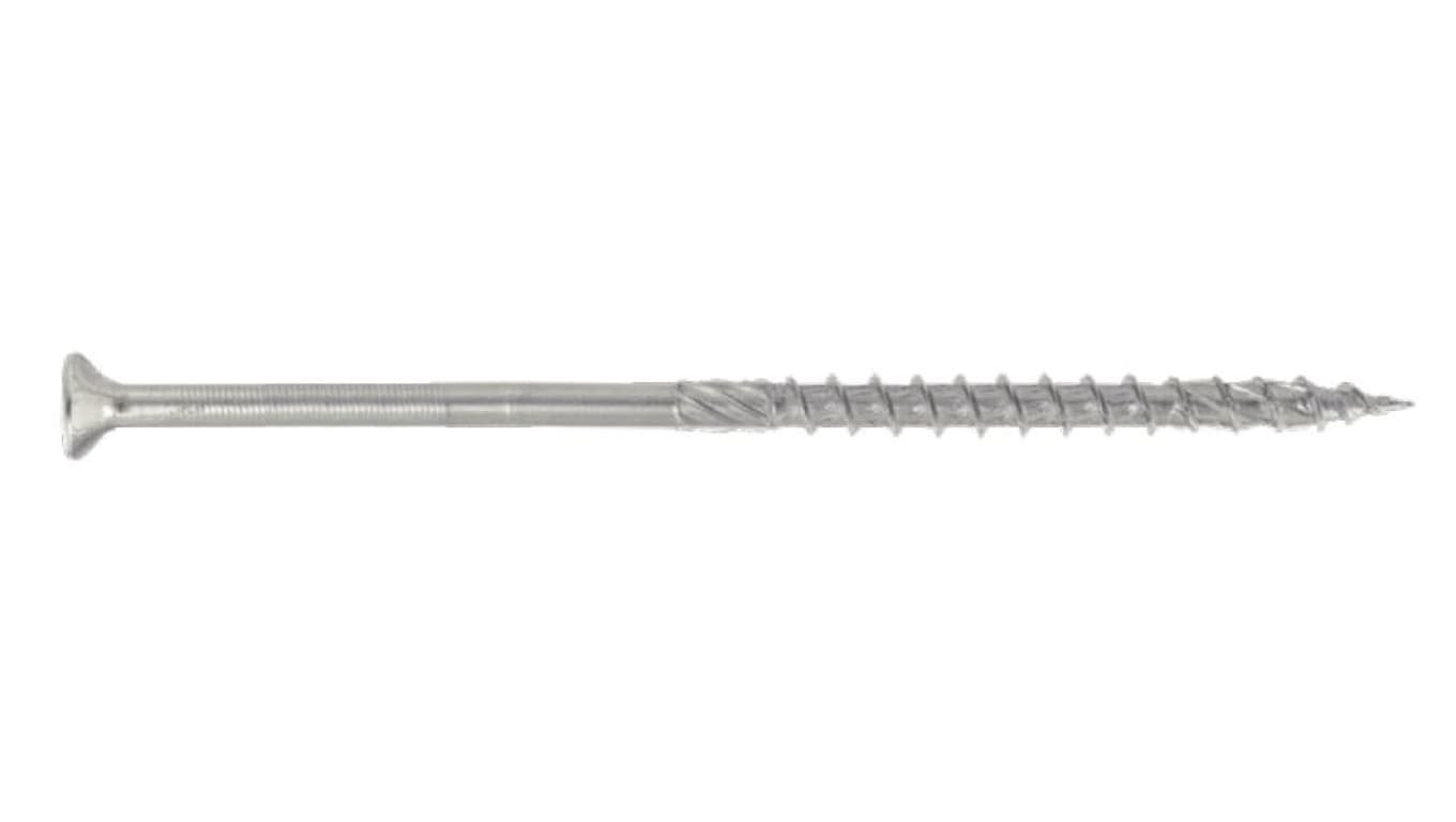 

Wkręty ciesielskie z łbem stożkowym i gniazdem w białym ocynku TORX 4.0x45 MASTER 300szt.