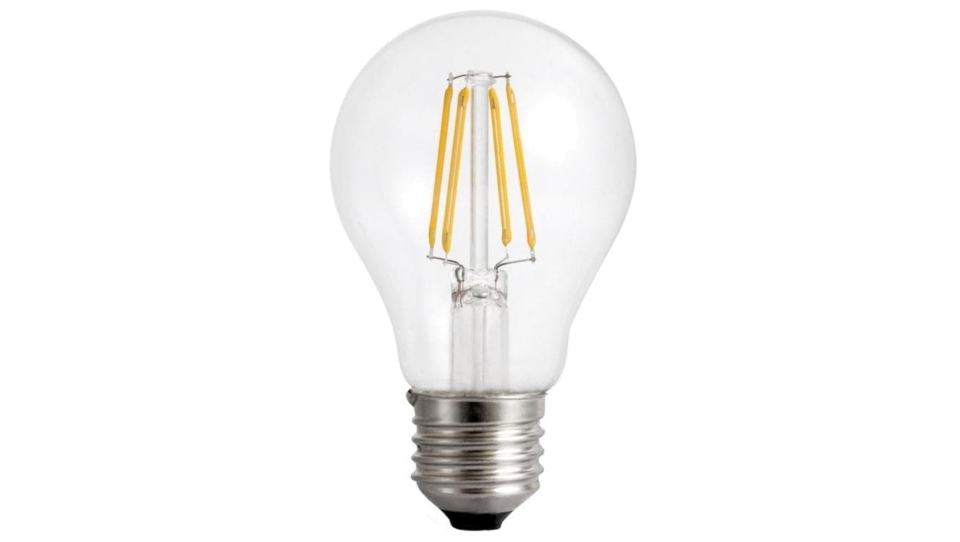 

Żarówka filamentowa LED E27 230V 6W COG 760lm neutralna