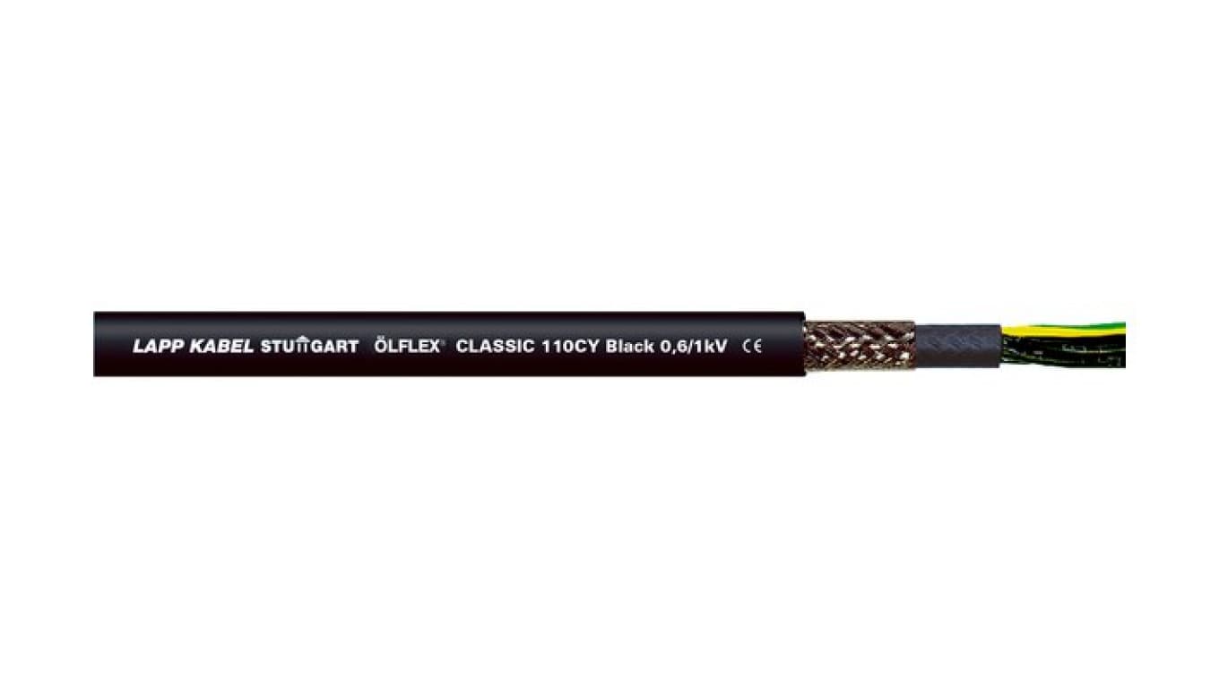 

Przewód sterowniczy OLFLEX CLASSIC 110 CY Black 0,6/1kV 3x1 1121268 /bębnowy/