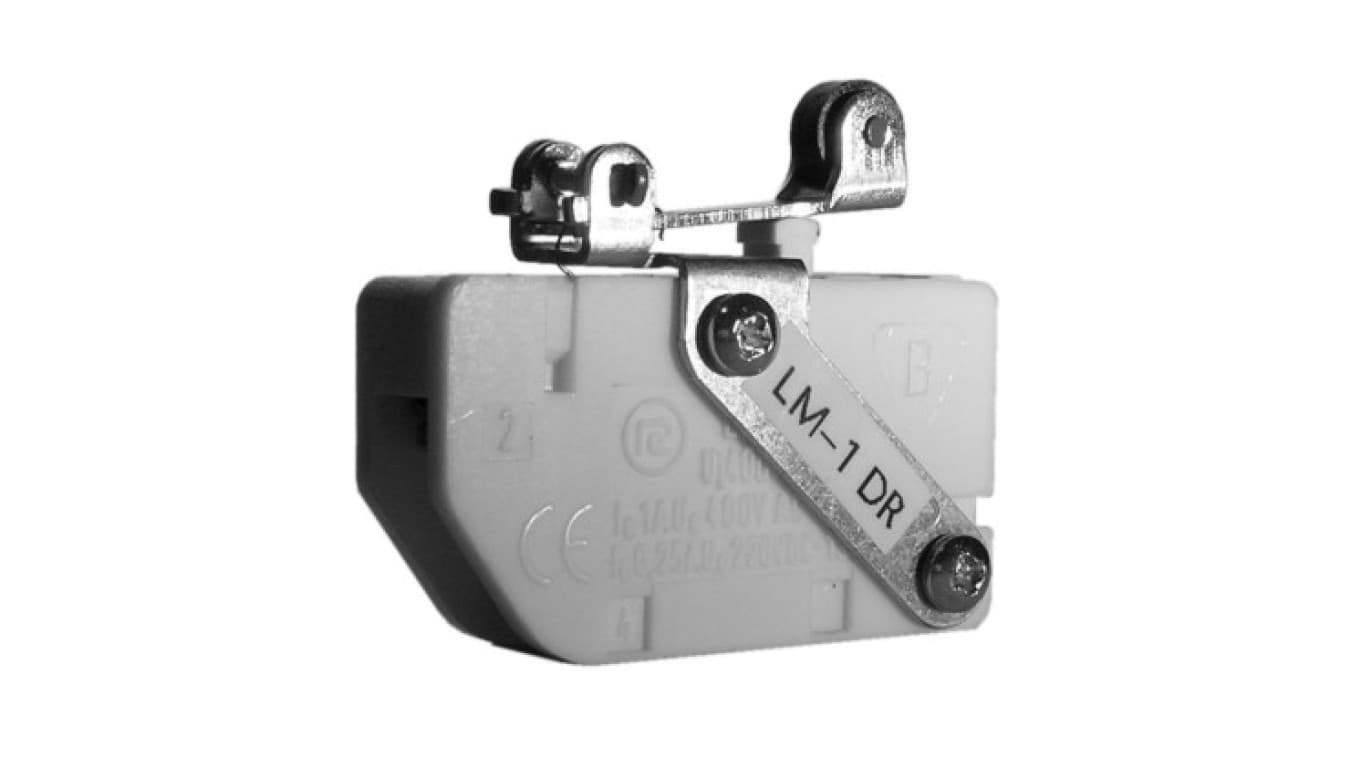 

Łącznik miniaturowy z dźwignią i rolką 16A IP40 LM-1DR W0-59-281032