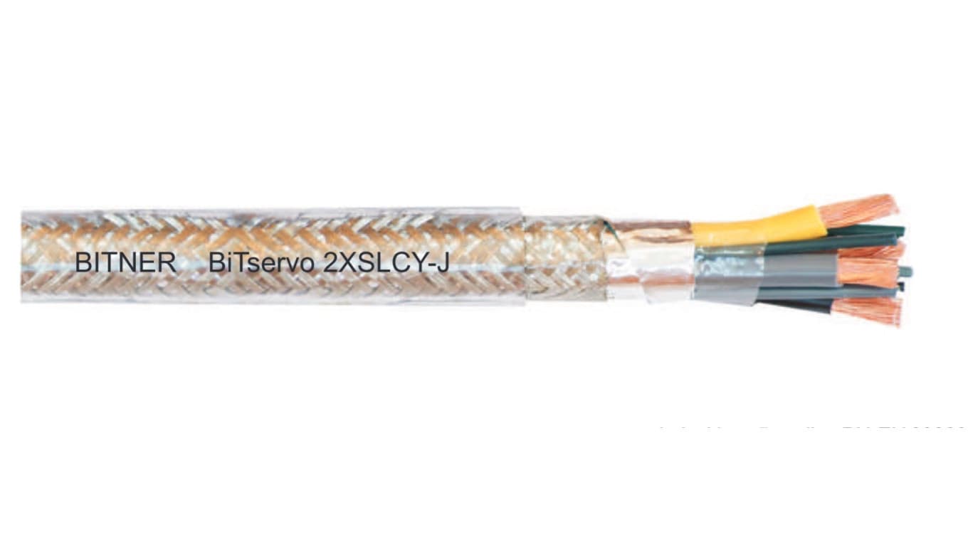 

Przewód do przetwornic BiTservo 2XSLCY-J 4G10 0,6/1kV IP0054 klasa Eca /bębnowy/