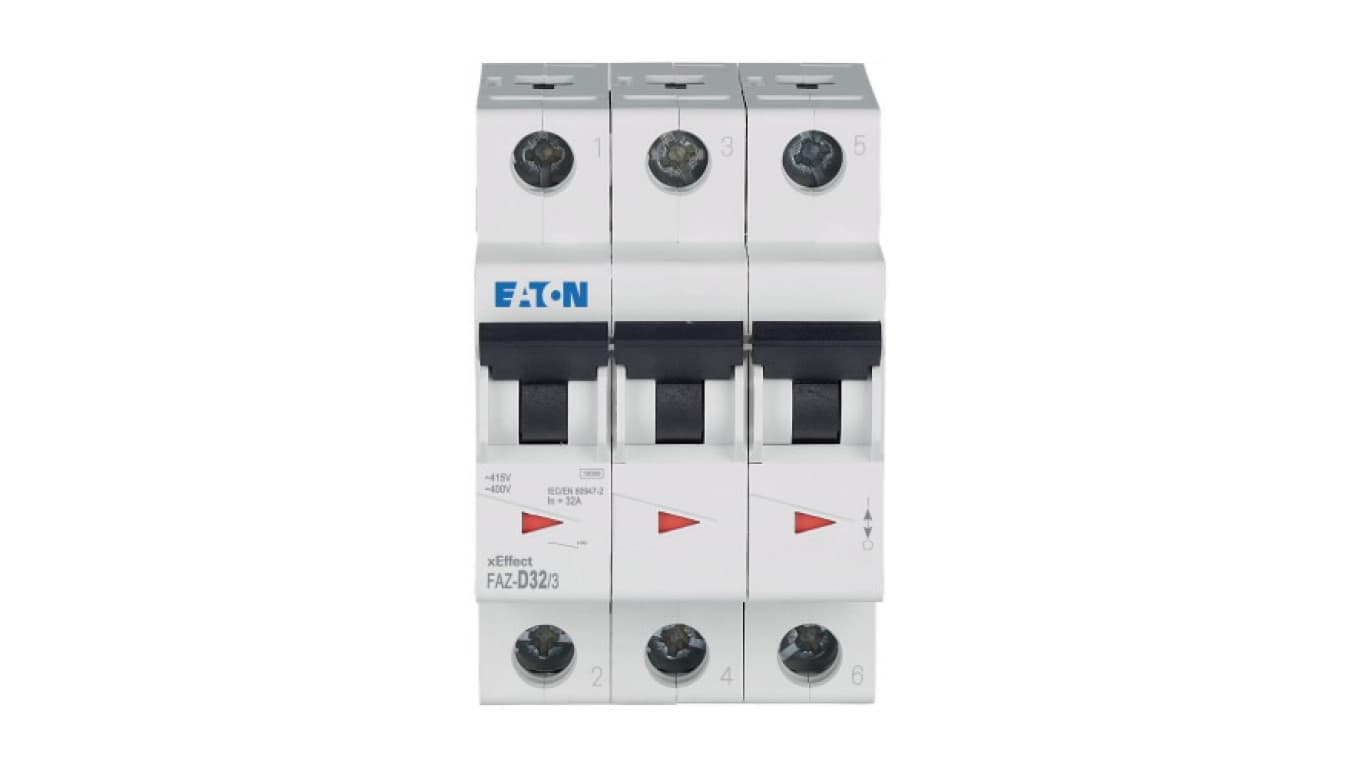 

Wyłącznik nadprądowy 3P D 32A 15kA AC FAZ D32/3 278899