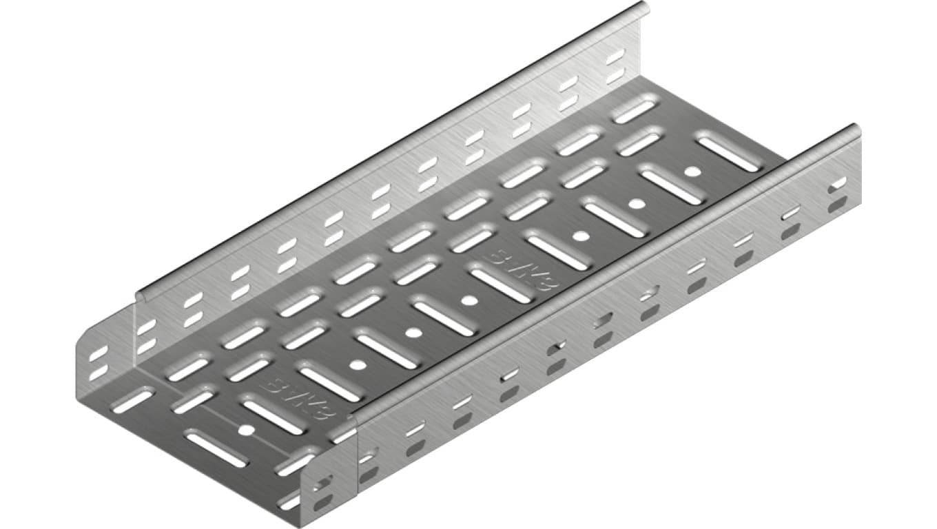 

Korytko kablowe perforowane 100x60 grubość 0,7mm KGL/KGOL100H60/3 160116 /3m/