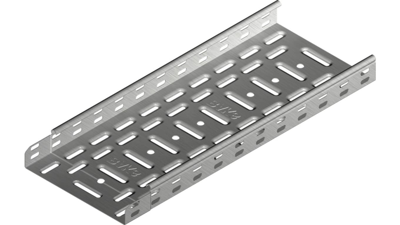

Korytko kablowe perforowane 100x42 grubość 0,7mm KGL100H42/3 140116 /3m/