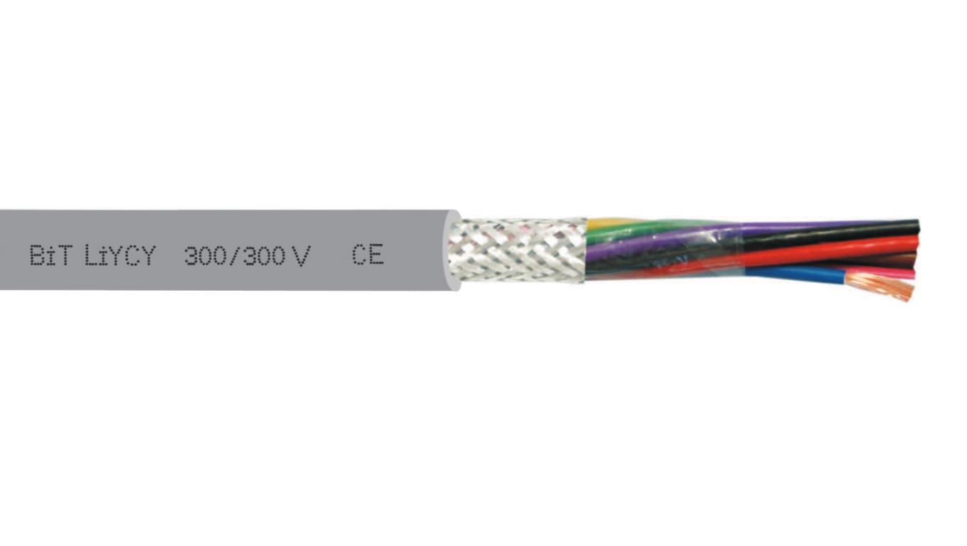 

Przewód sterowniczy BiT LiYCY 12x1 300/300V S30645 /bębnowy/