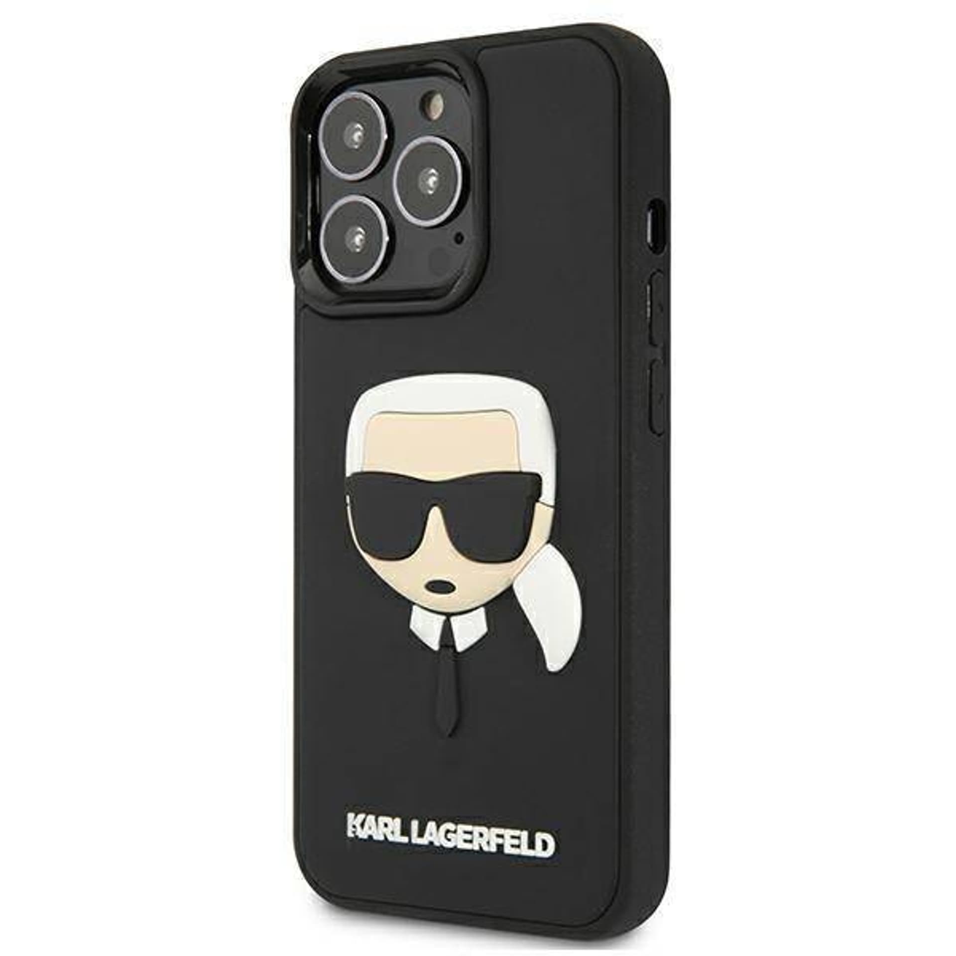 

Oryginalne Etui IPHONE 13 PRO Karl Lagerfeld Hardcase 3D Rubber Karl`s Head (KLHCP13LKH3DBK) czarne, Klhcp13lkh3dbk) czarn