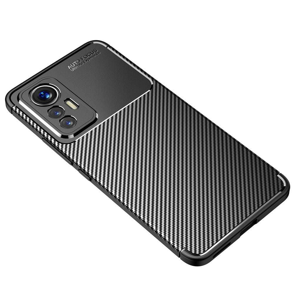 

Etui XIAOMI 12 LITE Pancerne Shockproof Nexeri Carbon Fiber czarne